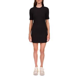 Sanctuary Must Have Ribbed Mini Dress In Black S
